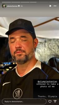 Alexis Ohanian sarcastically calls out his daughter; Instagram - @alexisohanian